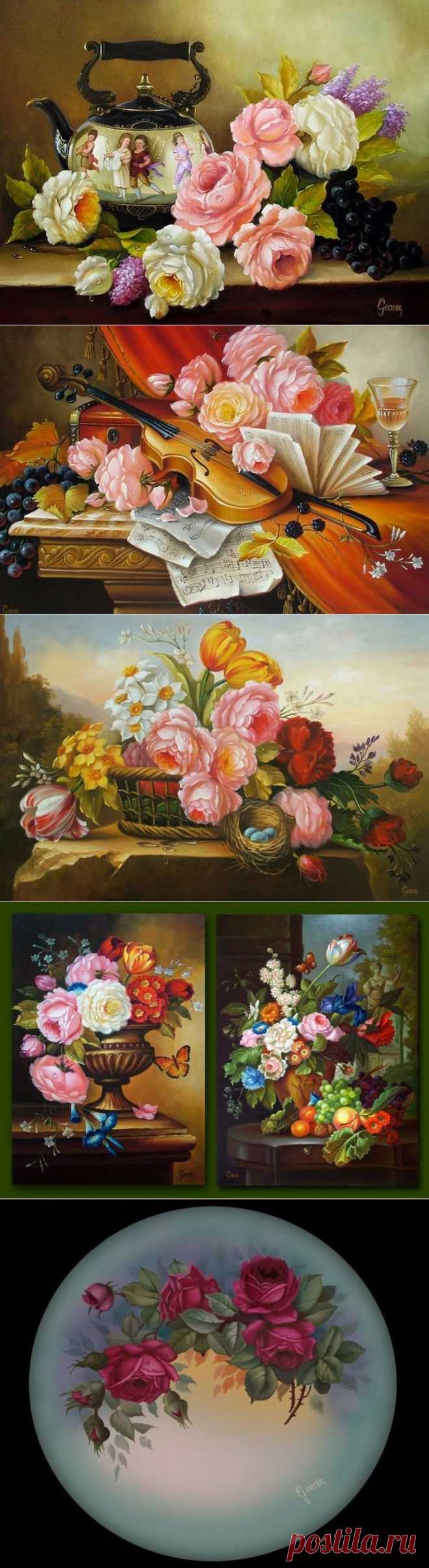 Бразильский художник George Pergentino de Souza.