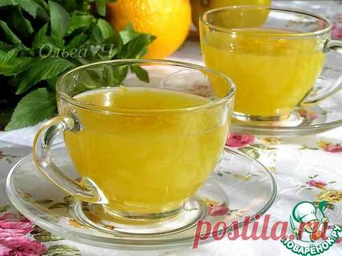 Апельсиновый кисель с лимоном - кулинарный рецепт