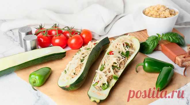 Лодочки из кабачков: 6 рецептов с фаршем, сыром, помидорами — варианты, которые стоит приготовить — читать на Gastronom.ru