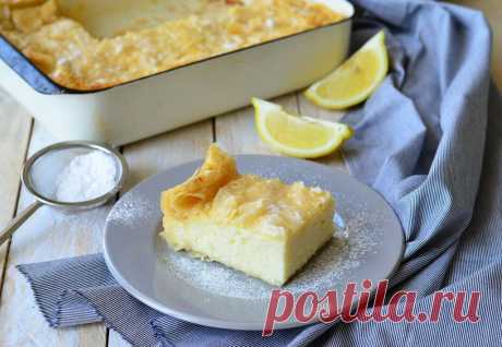 Греческий пирог Галактобуреко - О ВКУСНОМ...