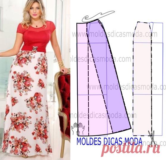 Юбка макси - моделирование.
#простыевыкройки #простыевещи #шитье #юбка #моделирование