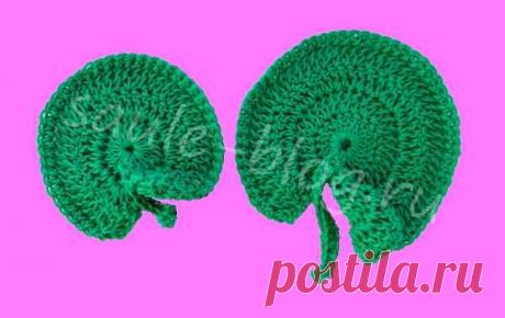 Листья-лепестки крючком — красиво, легко и удобно!