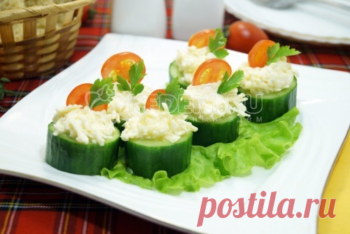 Закуска из огурцов «Праздничная» – Пошаговый рецепт с фото. Закуски. Вкусные рецепты с фото. Закуски из грибов и овощей
