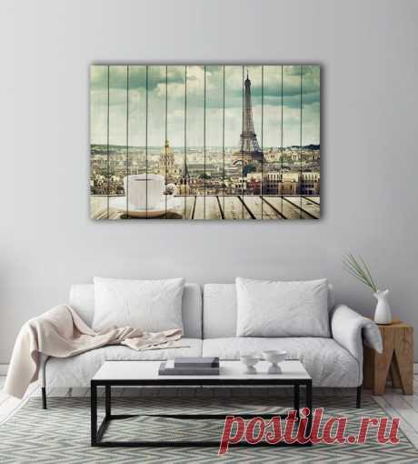 Картина &quot;Утро в Париже&quot; по цене от 5900 руб. Размеры: 60x90 см, 80x120 см, 100x150 см, 120x180 см. Срок изготовления: 2-3 дня.