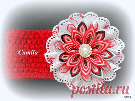 Первая работа в Новом году! / Прочие виды рукоделия / Цветы из ткани