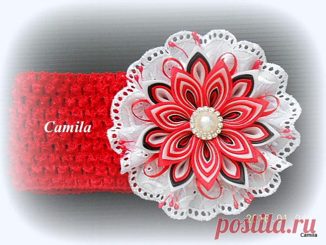 Первая работа в Новом году! / Прочие виды рукоделия / Цветы из ткани