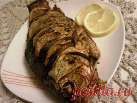 Караси с лимоном и луком - пошаговый рецепт с фото