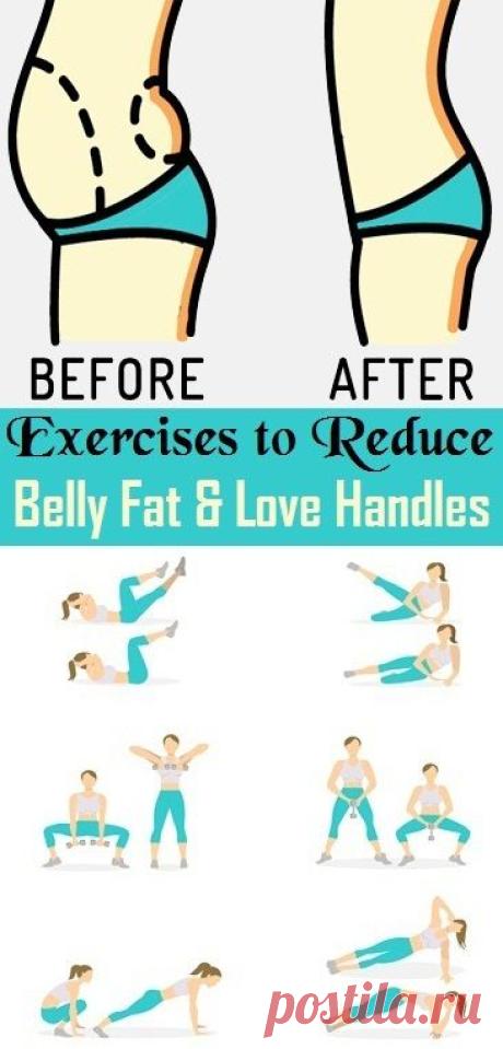 Exercises to Reduce Belly Fat and Love Handles.. | Healthy Life - Healthy Body