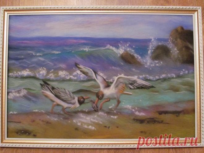 Картины из шерсти: мастер класс для начинающих и видео-галерея картин Нины Мазыревой