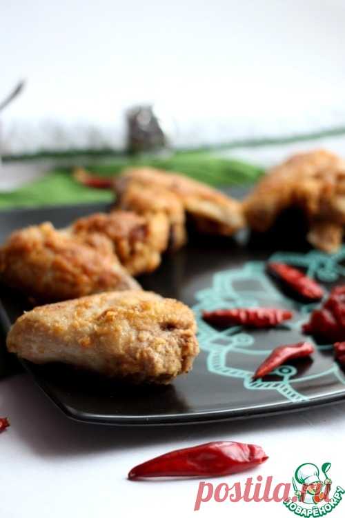 Куриные крылышки в устричном соусе - кулинарный рецепт