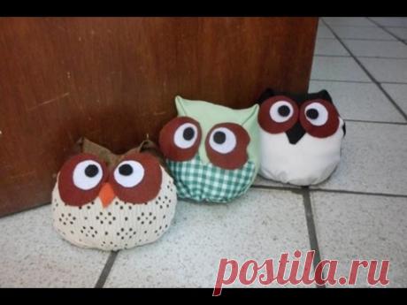 DIY: Peso de Porta de CORUJA | Poliana