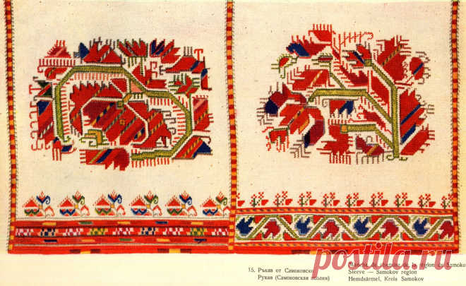 FolkCostume&Embroidery: Costume and embroidery from Samokov district, Shopluk, Bulgaria