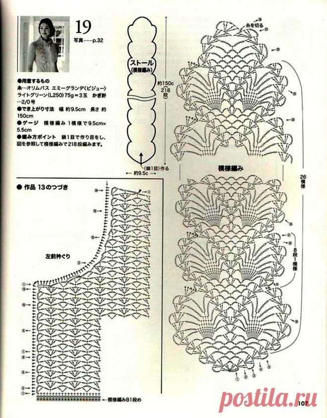 Вяжем ажурную закладку для книг — Сделай сам, идеи для творчества - DIY Ideas