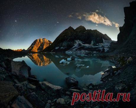 Горы ночью. - fotonik2