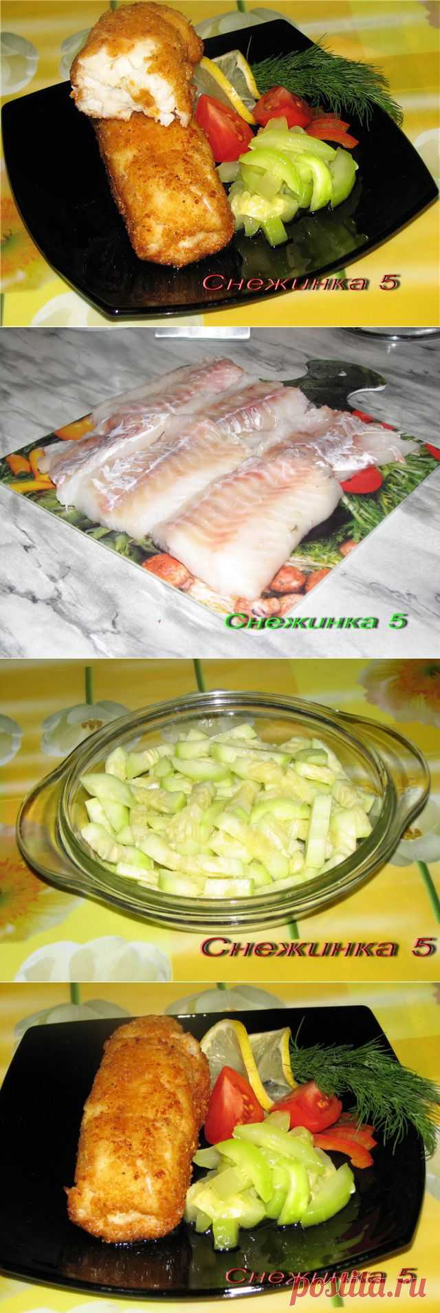 Котлеты рыбные по-одесски.