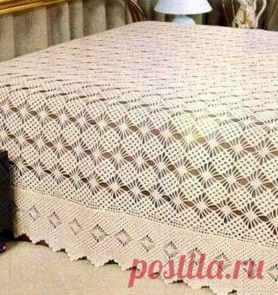 Покрывало с узором 