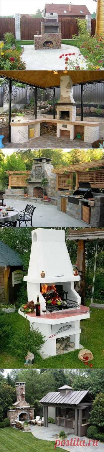 Решения садовых кухонь.