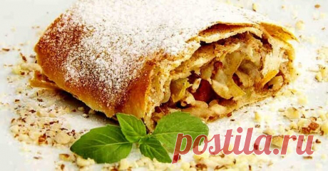 Рижский яблочный пирог. Как штрудель, только быстрее! — Лайм
