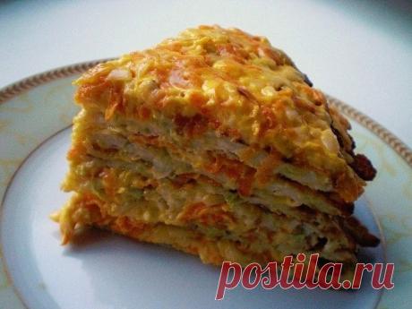 ​Кабачковый торт