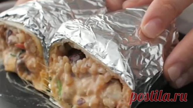 буррито по-домашнему