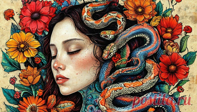 К чему снятся змеи. Статья автора «NeuroPromt» в Дзене ✍: По соннику Миллера, змеи во сне могут символизировать скрытую угрозу или предательство.