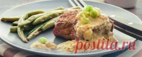 Свиная вырезка с яблочно-горчичным соусом - UCook