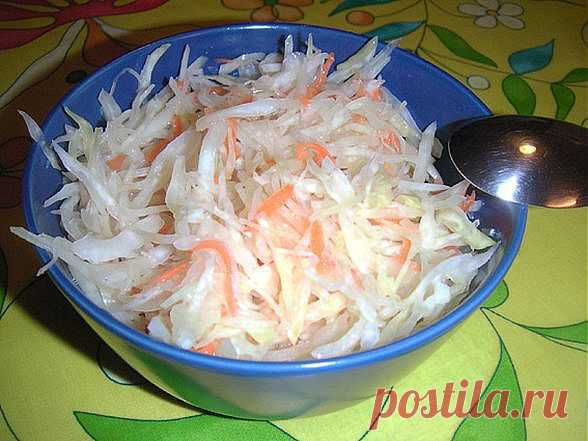 Как приготовить соленую капусту "Провансаль"?