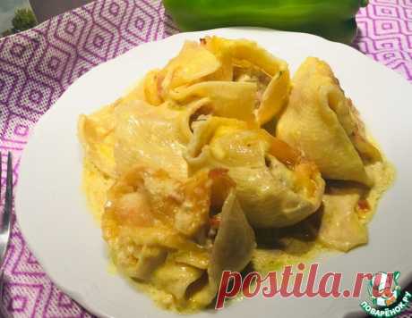 Макароны с фаршем под сливочным соусом – кулинарный рецепт