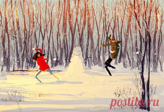 Do you want to build a snowman? by PascalCampion on DeviantArt