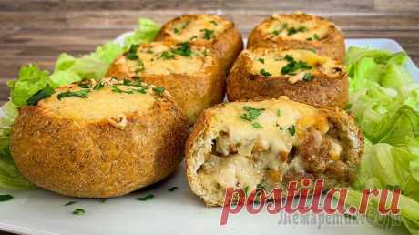 Закусочные булочки с начинкой