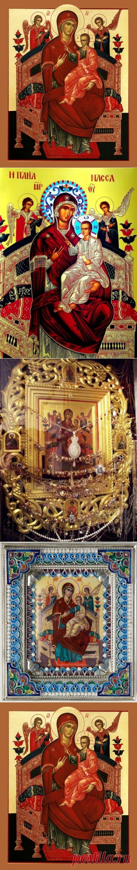 РАК: ИСЦЕЛЕНИЕ И СПАСЕНИЕ ДУШИ.ИКОНА БОЖИЕЙ МАТЕРИ, ИМЕНУЕМАЯ "ВСЕЦАРИЦА" (ПАНТА́НАССА)