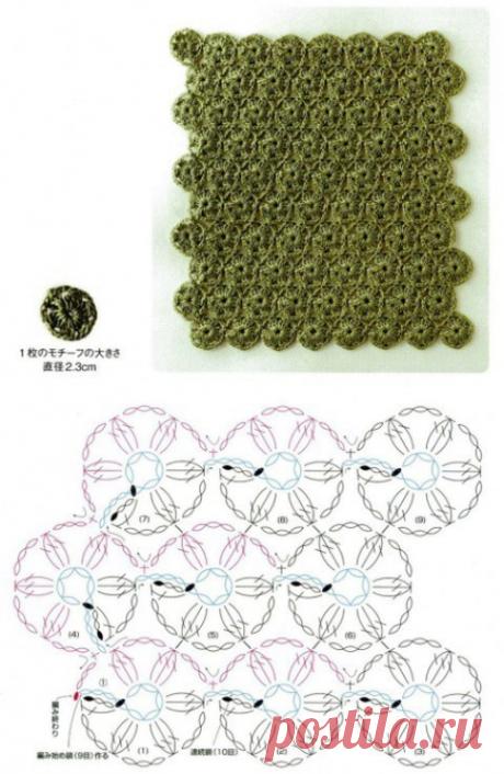 ПОДБОРКА СХЕМ И МК ПО БЕЗОТРЫВНОМУ ВЯЗАНИЮ (Вязание крючком) — Журнал Вдохновение Рукодельницы