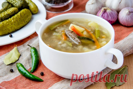 Разукрасим будни вкусом: 35/100 Рассольник &quot;Ленинградский&quot;