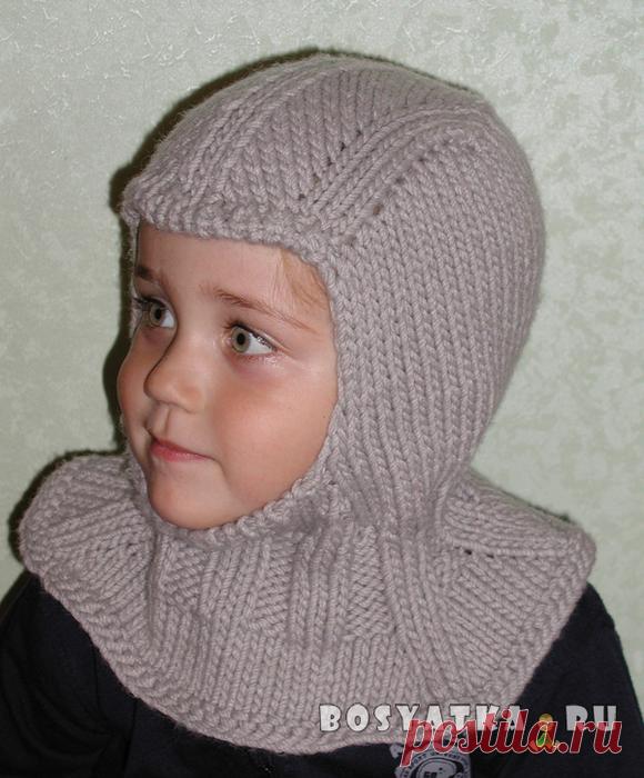 Шапка-шлем для мальчика.