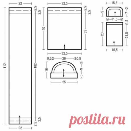 Рюкзак в рустикальном стиле
