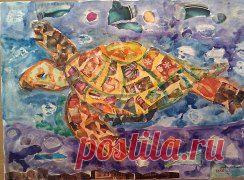 Студия Акварелька добавила 3 фотографии в альбом Юные художники "Акварельки"