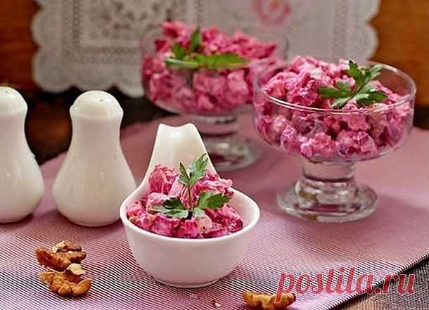 Отличный салатик со свеклой 