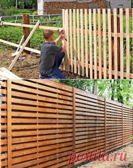 Виды забора из штакетника для дачи: декоративный, железный, из профлиста, красивый. Цена, фото