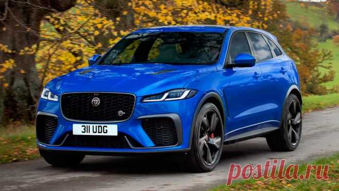 Обновленный «заряженный» кроссовер Jaguar F-Pace SVR 2021