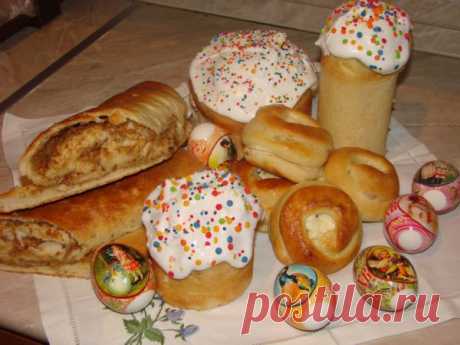 Куличи и выпечка к Пасхе