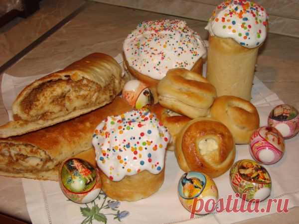 Куличи и выпечка к Пасхе