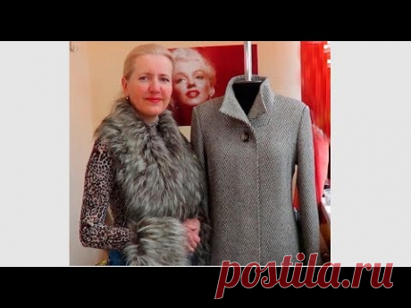 Конструирование воротника к пальто