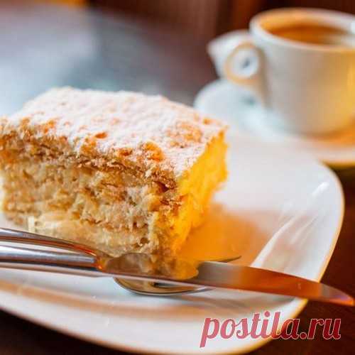 Кофейный пирог на йогурте - Просто о французской кухне