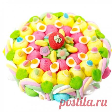 gateau bonbons le festival - Candy-Mail un festival de couleurs et de bonbons avec cette composition gourmande