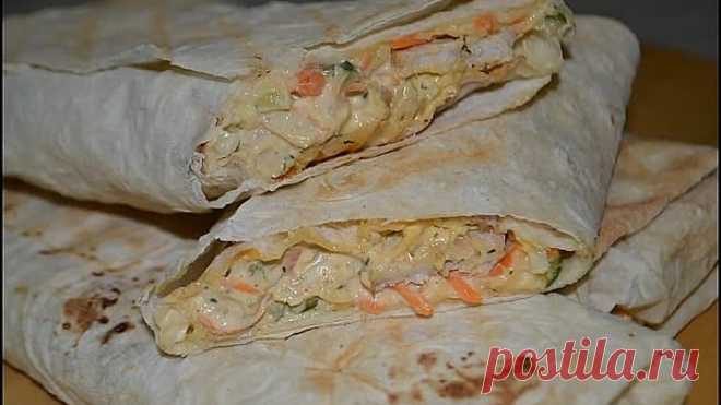 Шаурма в домашних условиях со свининой. Самый вкусный рецепт!