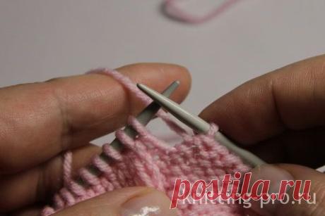 Особенности закрытия петель полотна с перехватами - knitting-pro.ru - От азов к мастерству