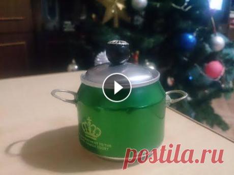 Красота созданная из пивных или воды железных банок. Не выбрасываем железные банки, а создаём из них прекрасные и красивые поделки. Разве это не чудо!...