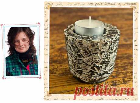 Гипсовый подсвечник | Минчанка