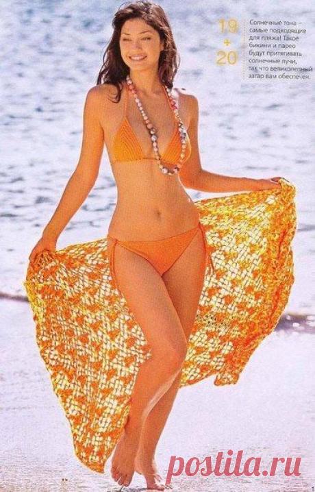 Купальник и парео - Купальники - Вязание крючком -МАСТЕР-КЛАССЫ ПО РУКОДЕЛИЮ- Страна рукоделия