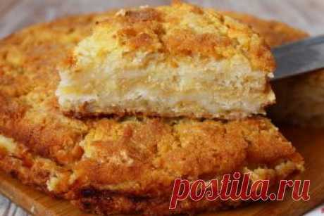 Необыкновенно сочный и нежный яблочный пирог "Три стакана" | Вкуснейшая кухня | Яндекс Дзен